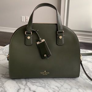 Kate Spade olive green purse